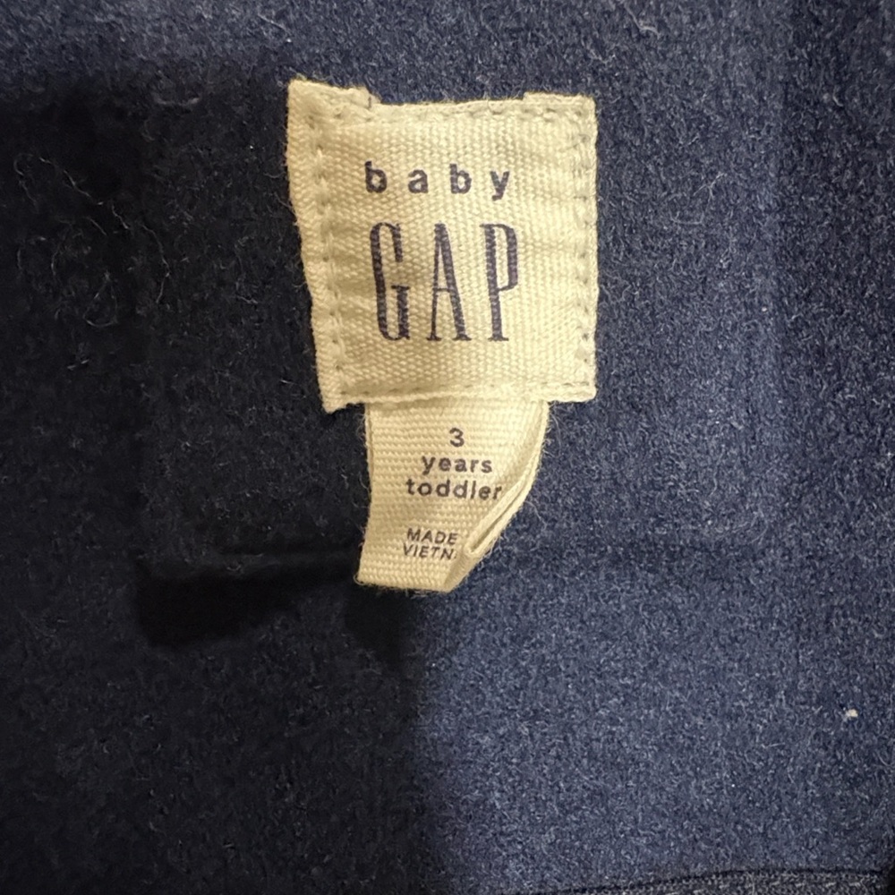Baby GAP Kids Classic Blue Peacoat - Picture 2 of 2
